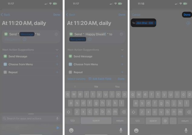 Comment planifier des messages texte sur iPhone, paramètres denvoi programmé Apple