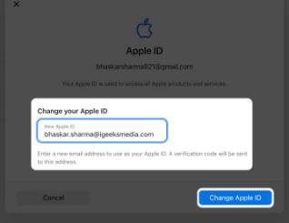 iPhone、iPad、Mac で Apple ID を変更する方法