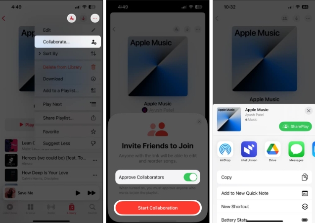 Cara membuat senarai main dengan pemain muzik terbina dalam Apple (tutorial iOS17)