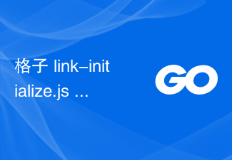 Grid link-initialize.js zeigt immer das Ladesymbol an