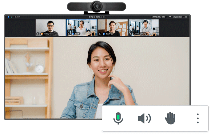 How to set avatar in Tencent Meeting app