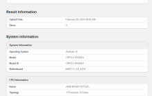OPPO Reno11 F 手机现身 Geekbench，搭载天玑 7050 处理器