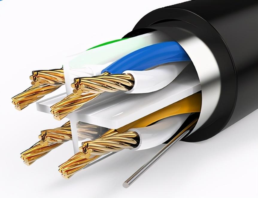 The order of connecting the crystal connector of Category 6e network cable Recommended method of connecting the wireless serial crystal connector of the network cable