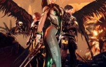 《星刃》全新三主角海报曝光 紧身胶衣尽显女主身材