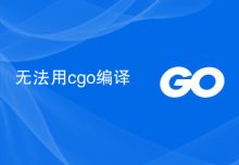 无法用cgo编译