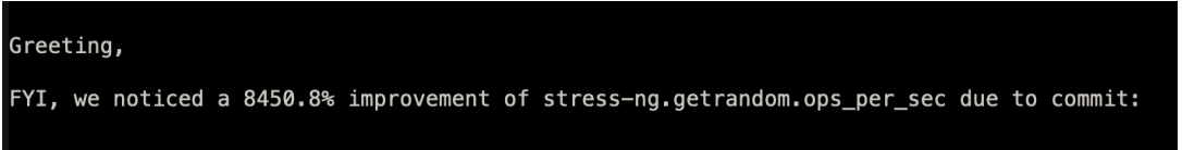 Performance increased by 8450%, Linux kernel functions greatly improved