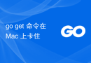 go get 命令在 Mac 上卡住
