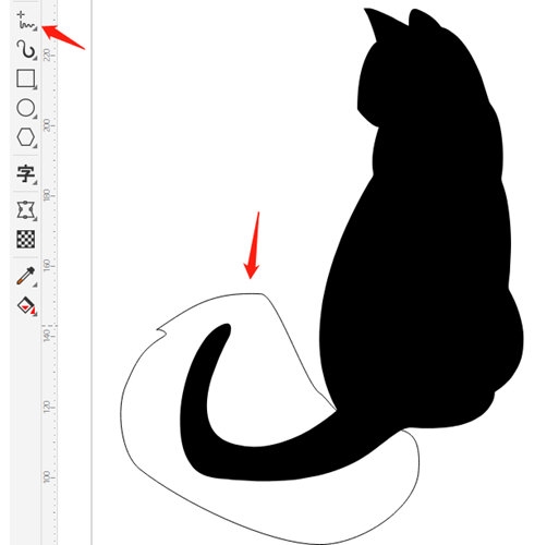 CorelDRAW怎么制作剪影文字 制作方法教程