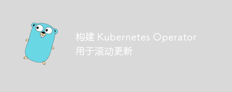 构建 kubernetes operator 用于滚动更新