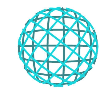 CorelDRAW怎么制作立体镂空球体 制作方法教程