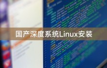国产深度系统Linux安装