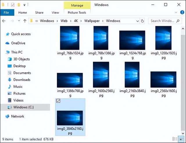 How to restore default wallpaper in win10