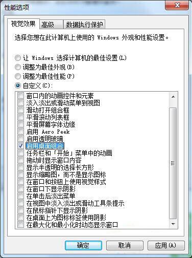 Win7任务栏预览缩略图没了怎么解决？