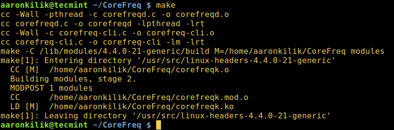 如何使用CoreFreq监控Linux系统的CPU性能