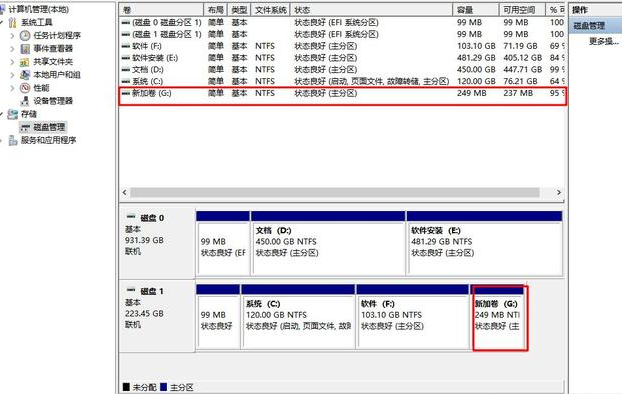 Expand system disk space in win10