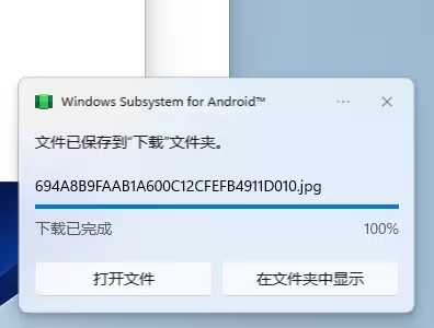 How to export files from Win11 Android subsystem? How to export files from Win11 Android subsystem