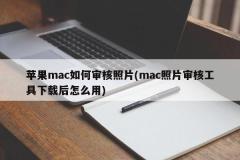 苹果mac如何审核照片(mac照片审核工具下载后怎么用)