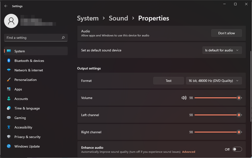 Bagaimana untuk melaraskan keseimbangan audio dalam Win11? (Win11 melaraskan saluran kiri dan kanan volum)