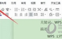 WPS2019怎么设置上划线 看完你就知道了