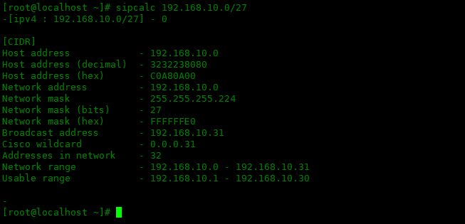 Die Planung von IP-Adressen ist nicht mehr schwierig! Ausführliche Erklärung des leistungsstarken Sipcalc-Subnetzrechners unter Linux