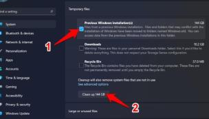 How to clean the windows.old file on a win11 computer? How to clean windows.old in win11
