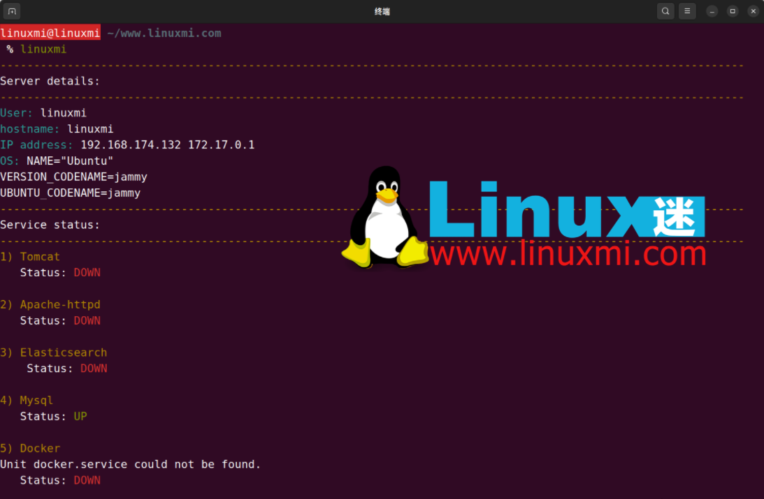 Use Bash script to write a simple and practical Linux health check tool