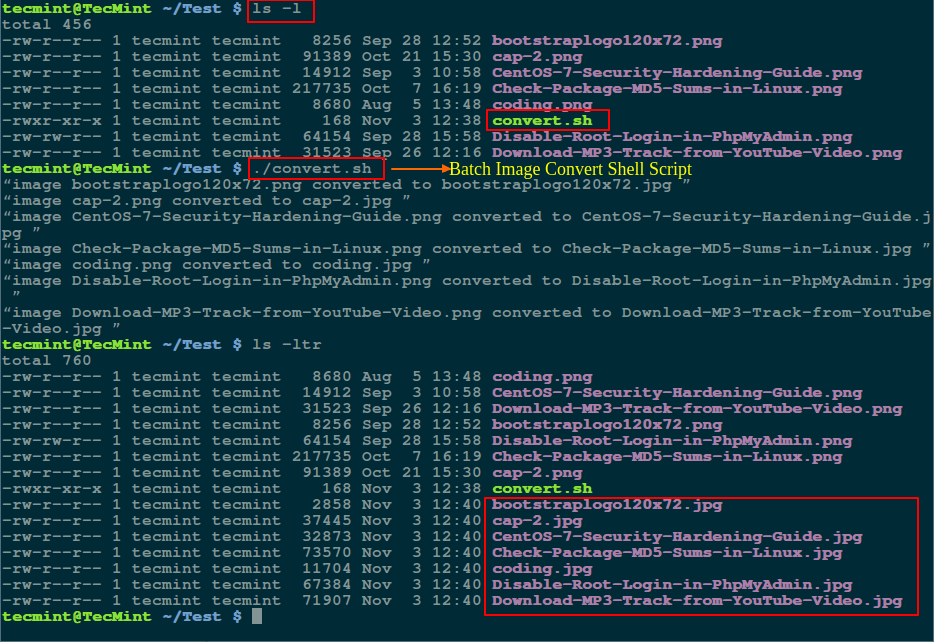 Seamlessly convert JPG and PNG formats under Linux to make your image processing easier