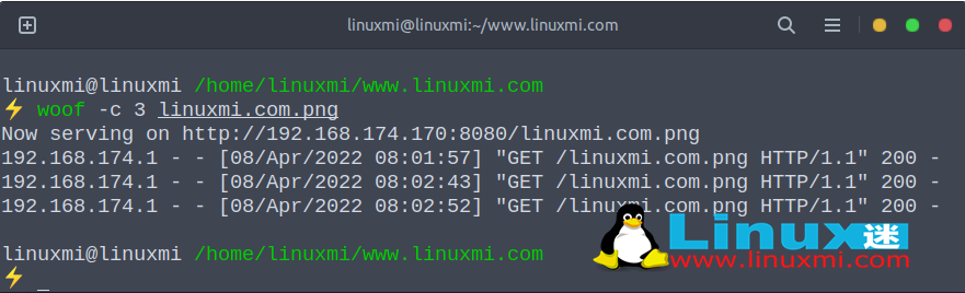 Linux 下如何在局域网中快速交换文件