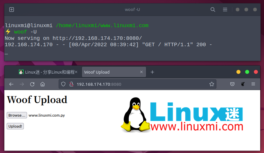 Linux 下如何在局域网中快速交换文件