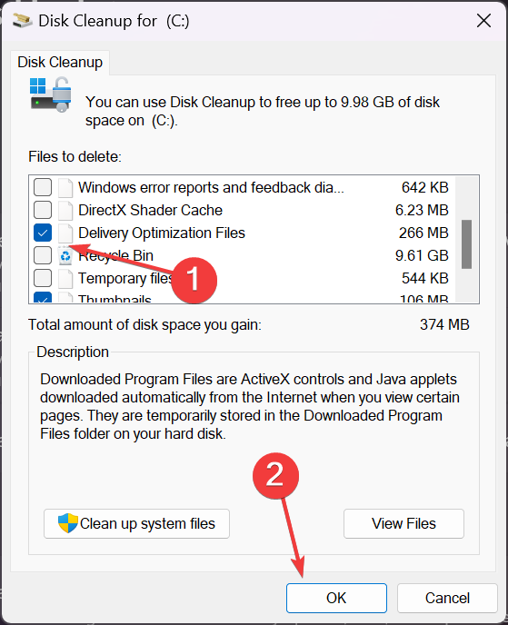 What is the use of Windows delivery optimization files? Can it be deleted?