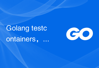 Golang testcontainers，无法使网络工作