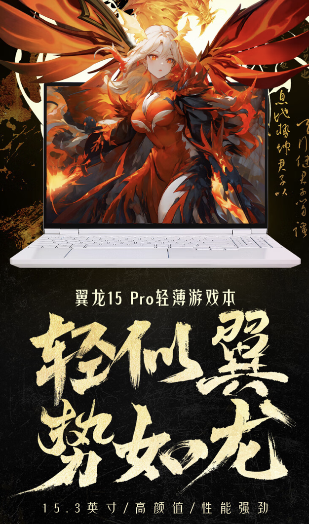 机械革命上架翼龙 15 Pro 笔记本：R7-8845H + RTX4060，7299 元