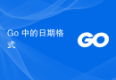 Go 中的日期格式