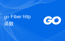 go Fiber http 函数