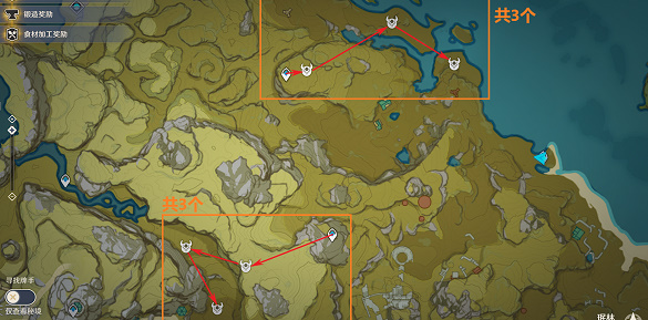 Original God Qiuqiu Shaman Distribution Map 2024