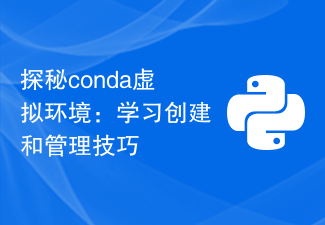 探秘conda虚拟环境：学习创建和管理技巧