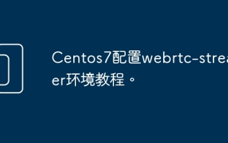 Tutorial persekitaran webrtc-streamer konfigurasi Centos7.