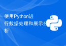 使用Python进行数据处理和展示分析