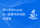 深入剖析mybatis一级缓存的功能与益处
