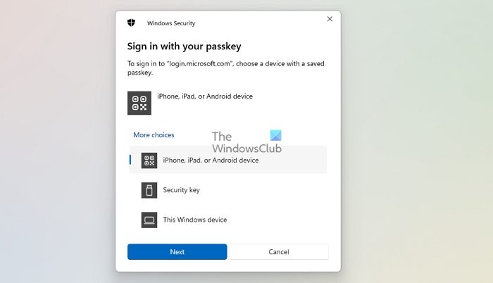 Comment utiliser Passkey pour votre compte Microsoft