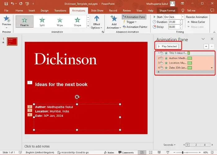 Animation funktioniert in PowerPoint nicht [Behoben]