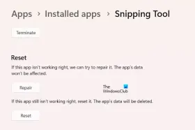 在Windows 11/10中无法从截图工具打印