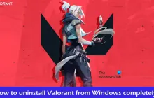 如何从Windows 11中完全卸载Valorant