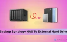 如何将Synology NAS备份到外部硬盘