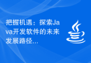 把握机遇：探索Java开发软件的未来发展路径
