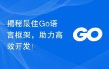 揭秘最佳Go语言框架，助力高效开发！