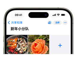 通过 iPhone 共享相簿功能，快速分享春节精彩照片