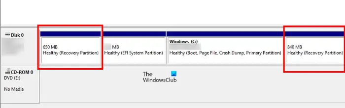 Tidak dapat boot ke dalam persekitaran pemulihan Windows