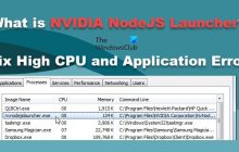 修复NVIDIA NodeJS启动器高CPU使用率和应用程序错误