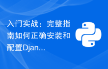 入门实战：完整指南如何正确安装和配置Django框架
